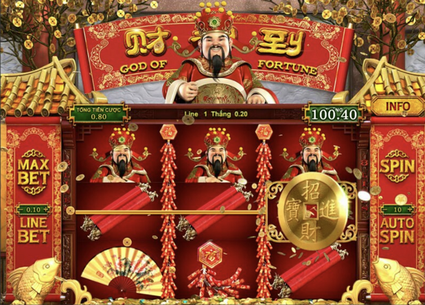 God of Fortune 2 cực hấp dẫn