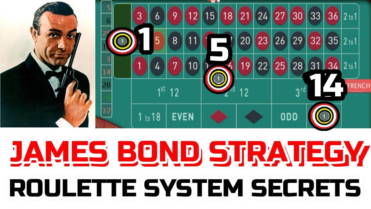 Áp dụng chiến thuật James Bond khi chơi Roulette