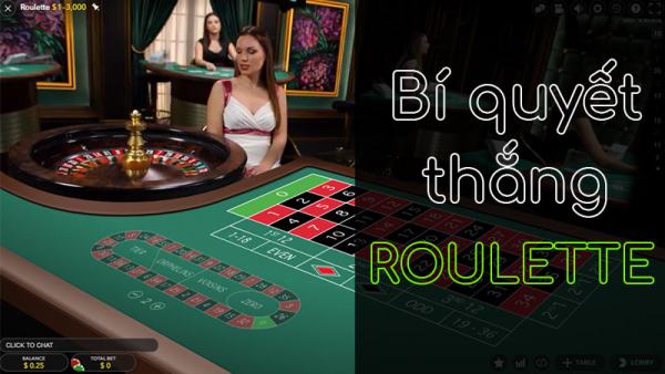 Cách chơi Roulette
