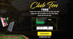 Club 10 FB88 - Sảnh chơi game bài đổi thưởng đẳng cấp